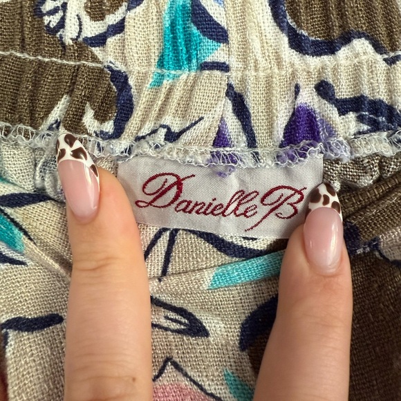 Vintage Danielle B Floral Midi Skirt 🌸 - Picture 5 of 6